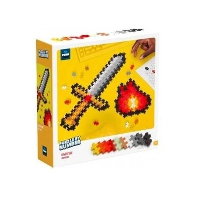 Plus-Plus Puzzle By number Adventure 250 Elements 3910 DANTE