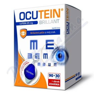 Simply You Ocutein Brillant Lutein 25 mg DaVinci 120 kapslí DÁREK V BALENÍ : hydratační oční gel (ubrousek je vyprodaný)
