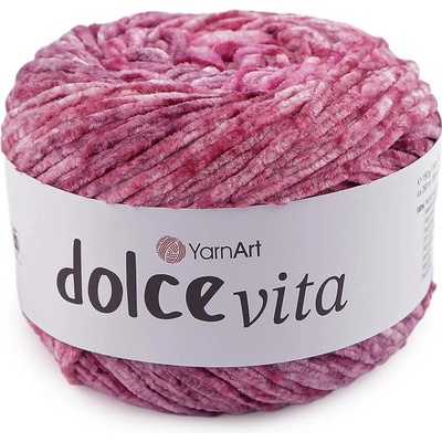 Pletací žinylková příze Dolce Vita 150 g Varianta: 6 (3405) růžovofialová, Balení: 1 ks 60339/155695/285963