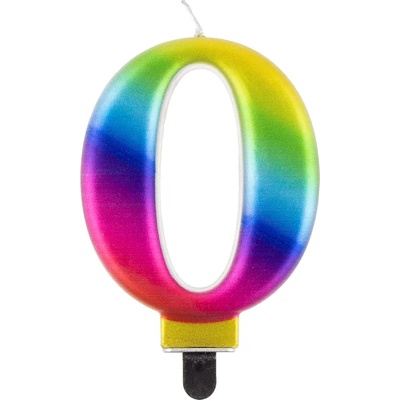 Godan Свещ за рожден ден 0 дъга