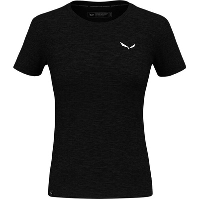 Salewa Dámske tričko Eagle Minilogo AM T Shirt Black Out