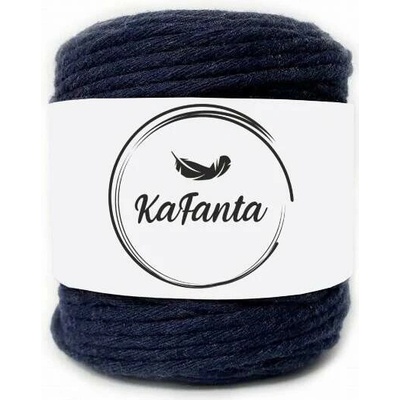 Macrame priadza KaFanta 3mm/200m - tmavo modrá