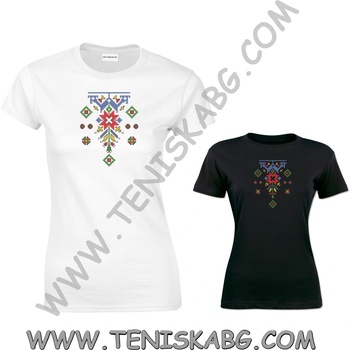 Fruit of the Loom Тениска - Шевица бродерия 1124