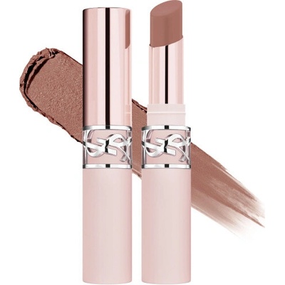 Yves Saint Laurent YSL lovenude balm rtěnka s pudrovým efektem 02 sassy peach 3 g
