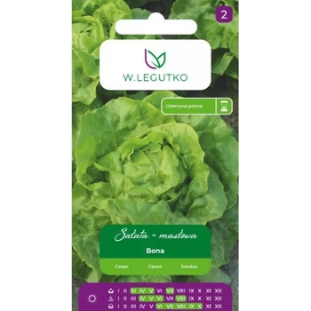 W. Legutko Маруля „Бона - жълтеникаво-зелена, ранен сорт