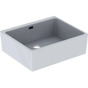 Geberit Publica - Керамична мивка, 70x50 см, бяла 361370000 (361370000) Мивка за вграждане