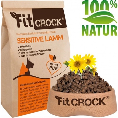 Fit-Crock Sensitive Jahňacie Maxi 3 kg