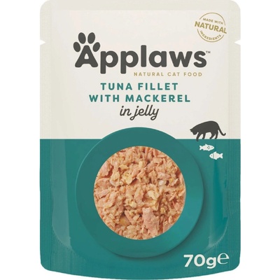 Applaws Cat tuňák a makrela jelly 70 g