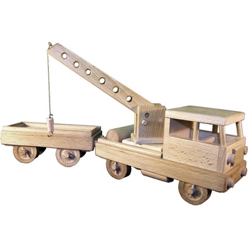 Ceeda dřevěná Drezína s vagónem