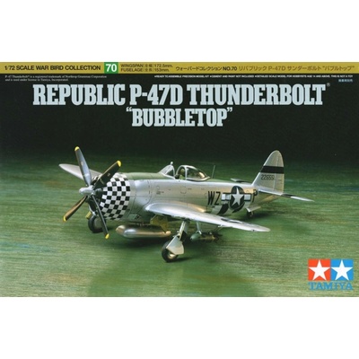 Tamiya Republic P-47D Thunderbolt Bubbletop 1:72