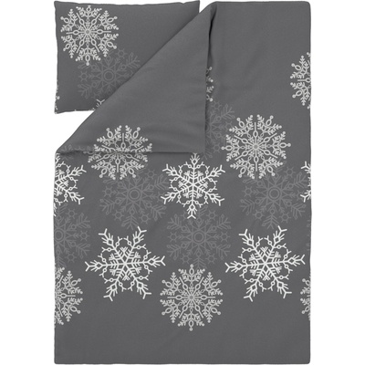 LIVARNO fleece povlečení tmavě šedá 140x200 70x90 – Zboží Mobilmania