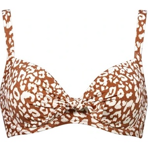 Lidea Дамско бикини горнище Lidea Women's Glided Wild Bikini Top - Cream / Caramel - размер 38 (150-6291-0126)