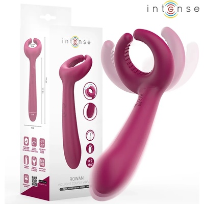 Вибратор за споделено удоволствие, гъвкав, 18, 7см. - Intense Rowan (D-244717)