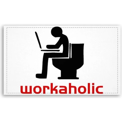 Fotoobraz 120x70 cm velký Workoholic