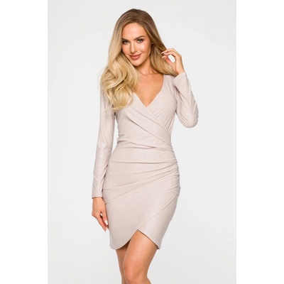 Made Of Emotion Woman's Dress M722 krémová