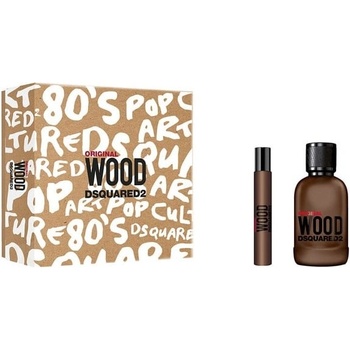 Dsquared2 Dsquared2 Original Wood Подаръчен комплект за мъже Размер EDP 100 ml + EDP 10 ml