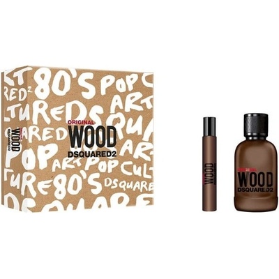 Dsquared2 Dsquared2 Original Wood Подаръчен комплект за мъже Размер EDP 100 ml + EDP 10 ml
