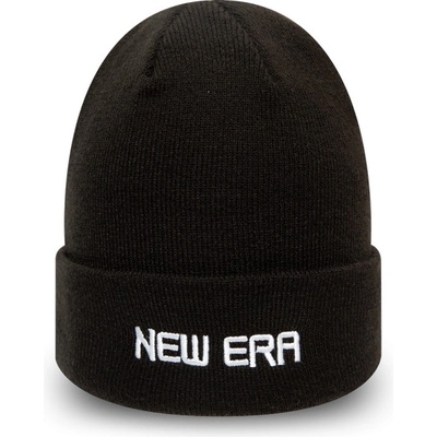 New Era Essential Cuff Knit zimná čiapka čierna