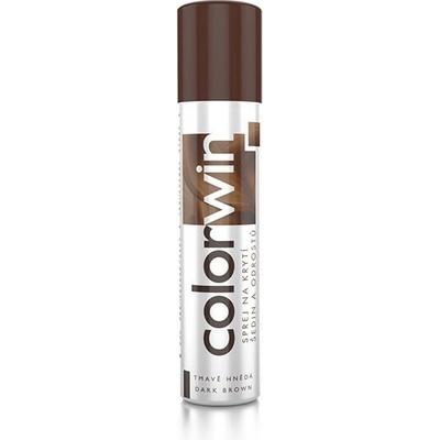 Colorwin sprej na krytie šedín Tmavo hnedá 75 ml