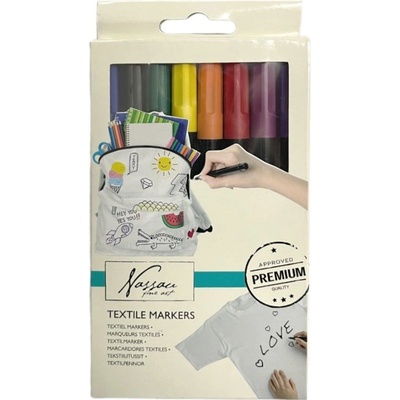 Creative Craft Group Nassau fixy na textil sada 8 ks