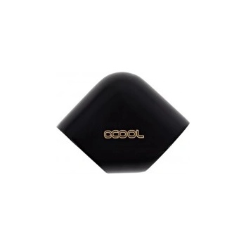 Alphacool L-конектор Alphacool Eiszapfen, G1/4 AG вътрешна резба G1/4 IG, Черен мат (1011188)