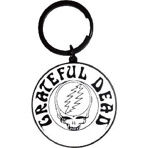 The Grateful Dead Steal Your Face Mono Black Ключодържател (GRATEKEY13)