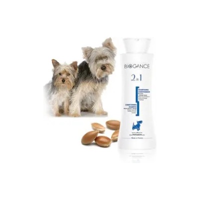 BIOGANCE 2 in 1 shampoo - антистатичен шампоан с балсам 250мл