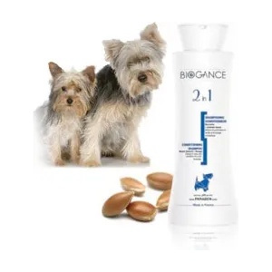 BIOGANCE 2 in 1 shampoo - антистатичен шампоан с балсам 250мл