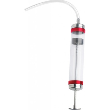 Plnička a odsávačka oleje, ruční, průhledná, 0,5 l - QUATROS QS18003