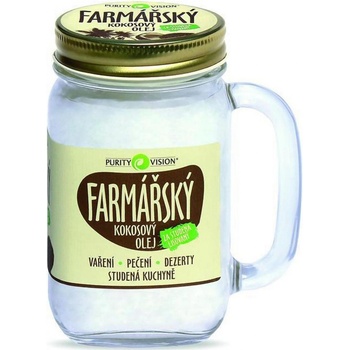 Purity Vision Kokosový olej farmářský 400 ml