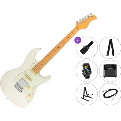 SIRE Larry Carlton S5 HSS Premium SET Olympic White Електрическа китара