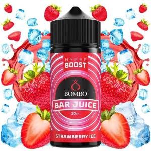 Bombo Bar Juice Hyper Boost Strawberry Ice 10ml/120