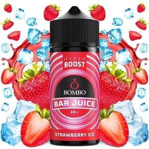 Bombo Bar Juice Hyper Boost Strawberry Ice 10ml/120