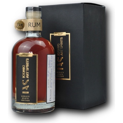 Iconic Art Spirits Iconic Rum 2010 11y Bourbon Port Cask 40% 0,7 L (kartón)