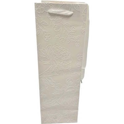 Darčeková taška 37x12x10cm Subtle line biela 256923 - Taška darčeková
