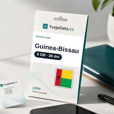 eSIM Guinea-Bissau 5 GB / 29 dní