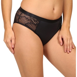Love Luna Менструални бикини Love Luna черни LUXE Lace Midi BRIEF Love Luna | Cheren | ЖЕНИ | XXL
