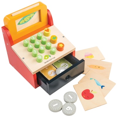 Tender Leaf Дървен игрален комплект Tender Leaf Toys - Касов апарат (TL8252)