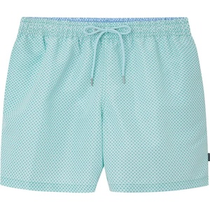 Hackett Бански гащета Hackett Grid swimming shorts - Blue (Aqua)