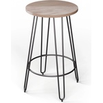 Blumfeldt Бистро маса Hamilton Ø60cm Дървена стоманена рамка (GDM20-M60105) (GDM20-M60105)