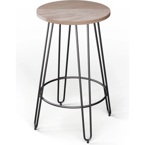 Blumfeldt Бистро маса Hamilton Ø60cm Дървена стоманена рамка (GDM20-M60105) (GDM20-M60105)