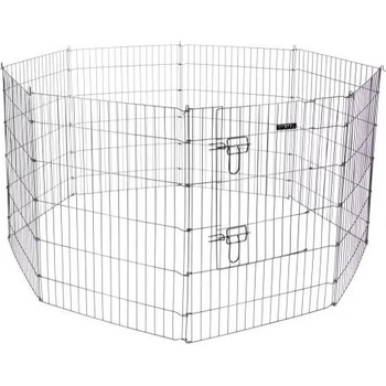 Image 1 of KERBL Puppy and Small Animal Pen - ограждение за кученца и малки животни, 8 елемента 57 x 78 см, диаметър 143 см - 81715