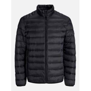 Jack and Jones Bradley Stand Collar Puffer Mens - Black