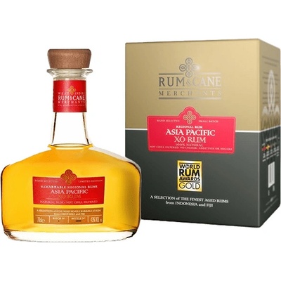 Rum & Cane Asia Pacific X.O. 43% 0,7 l (tuba)