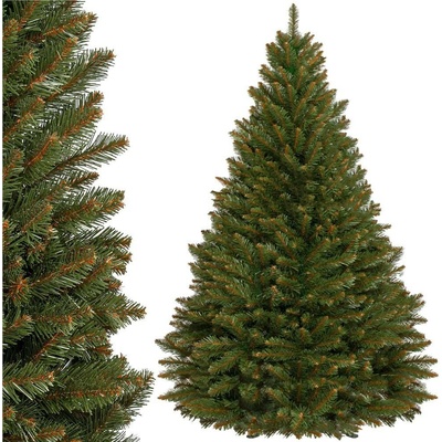 UMELÝ VIANOČNÝ STROMČEK SMREK KAUKAZSKÝ 120 cm prírodný ako živý PREMIUM + DARČEK