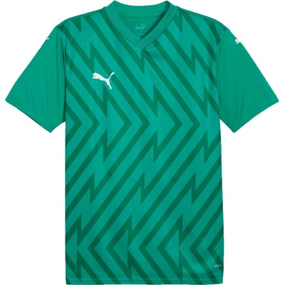 Puma pánske futbalové tričko TEAMGLORY JERSEY zelená tmavo zelená biela