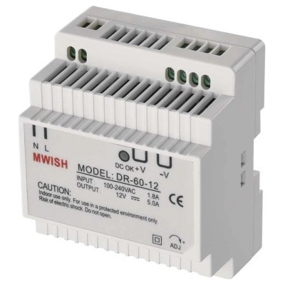 EMOS Náhradní napájecí zdroj 12 V/5 A DC DIN H7009