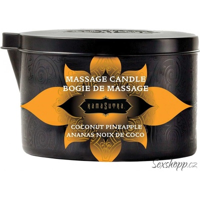 Kama Sutra Massage Candle Coconut Pineapple 170g
