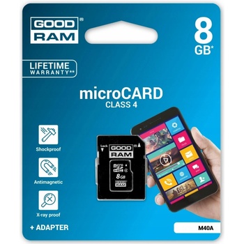 Goodram microSDHC 8 GB Class 4 M40A-0080R11