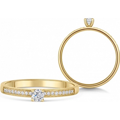 Sofia Diamonds zlatý prsteň BDRB00214YG